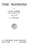 [Gutenberg 63569] • The Watsons · By Jane Austen, Concluded by L. Oulton